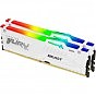 Модуль пам'яті для комп'ютера DDR 64GB (2x32GB) 6000 MHz FURY Beast White RGB Kingston Fury (ex.HyperX) (KF560C40BWAK2-64) (U0883817)