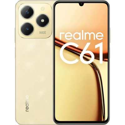 Мобильный телефон realme C61 8/256GB Sparkle Gold (U0954622)