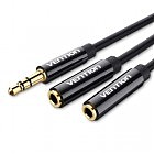 Кабель мультимедийный Jack 3.5mm M to 2X 3.5mm F Stereo Splitter Vention (BBSBY)