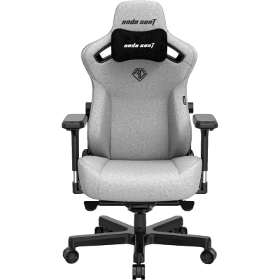 Крісло ігрове Anda Seat Kaiser 3 Fabric Size L Grey (AD12YDC-L-01-G-PV/F) (U0943835)