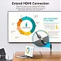 Кабель мультимедийный HDMI M to HDMI F 2.0m V2.0 4K 60Hz PVC Vention (AHCBH) (U0955473)