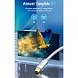 Кабель мультимедійний HDMI to HDMI 2.0m V2.0 4K 60Hz Silver Metal Type Vention (AABIH) (U0955478)