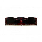 Модуль памяти для компьютера DDR4 8GB 3200 MHz IRDM X Black Goodram (IR-X3200D464L16SA/8G)