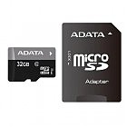 Карта пам'яті ADATA 32Gb microSDHC Ultra UHS-I +SD адаптер Class 10 (AUSDH32GUICL10-RA1)