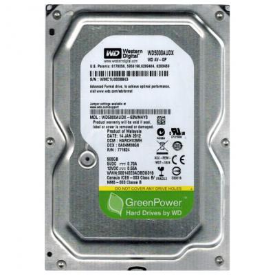 Жесткий диск 3.5»  500Gb WD (#WD5000AUDX #) (U0139466)