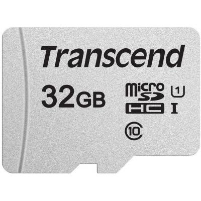 Карта памяти Transcend 32GB microSDHC class 10 UHS-I U1 (TS32GUSD300S) (U0309089)