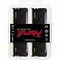 Модуль пам'яті для комп'ютера DDR4 64GB (2x32GB) 3200 MHz Beast RGB Black Kingston Fury (ex.HyperX) (KF432C16BB2AK2/64) (U0862702)