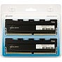 Модуль памяти для компьютера DDR4 16GB (2x8GB) 3200 MHz Kudos Black eXceleram (EKBLACK4163216AD) (U0391629)