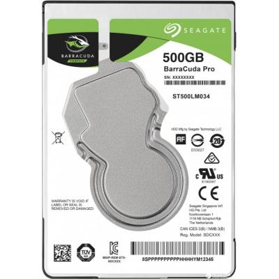 Жесткий диск для ноутбука 2.5» 500GB Seagate (ST500LM034) (U0487313)