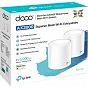 Точка доступа Wi-Fi TP-Link DECO X60 2PK AX3000 1xGE LAN 1xGE WAN MU-MIMO OFDMA MESH (DECO-X60-2-PACK) (U0600580)