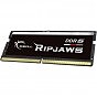 Модуль памяти для ноутбука SoDIMM DDR5 16GB 4800 MHz Ripjaws G.Skill (F5-4800S4039A16GX1-RS) (U0696570)