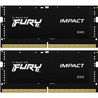 Модуль памяти для ноутбука SoDIMM DDR5 32GB (2x16GB) 6000 MHz Impact Kingston Fury (ex.HyperX) (KF560S38IBK2-32)