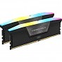 Модуль памяти для компьютера DDR5 96GB (2x48GB) 6400 MHz Vengeance RGB Black Corsair (CMH96GX5M2B6400C32) (U0886804)