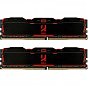 Модуль пам'яті для комп'ютера DDR4 16GB (2x8GB) 2666 MHz IRDM Black Goodram (IR-X2666D464L16S/16GDC) (U0275928)