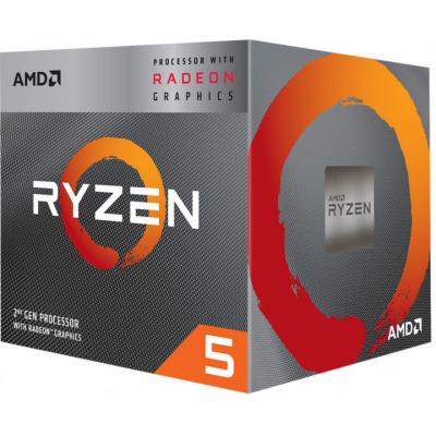 Процесор AMD Ryzen 5 3400G (YD3400C5FHBOX) (U0365032)