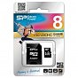 Карта памяти Silicon Power 8GB microSD class 10 (SP008GBSTH010V10SP) (U0434898)