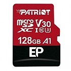 Карта памяти Patriot 128GB microSDXC class 10 UHS-I/U3 EP A1 (PEF128GEP31MCX)