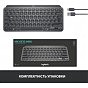 Клавиатура Logitech MX Keys Mini Wireless Illuminated UA Graphite (920-010498) (U0766294)