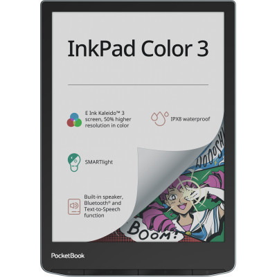 Электронная книга Pocketbook 743K3 InkPad Color 3, Stormy Sea (PB743K3-1-CIS) (U0867958)