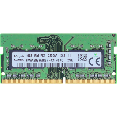 Модуль памяти для ноутбука SoDIMM DDR4 16GB 3200 MHz Hynix (HMAA2GS6AJR8N-XN) (U0941199)