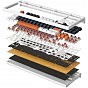 Клавіатура GamePro MK180B Hot-Swap Red Swich RGB USB UA Black (MK180B) (U0950988)