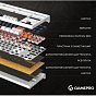 Клавіатура GamePro MK180B Hot-Swap Red Swich RGB USB UA Black (MK180B) (U0950988)
