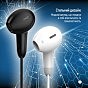 Наушники ColorWay 3.5 mm Wired Earphone Sound Wave Black (CW-WD04BK) (U0966367)