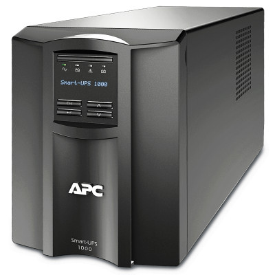 Источник бесперебойного питания APC Smart-UPS 1000VA LCD SmartConnect (SMT1000IC) (U0875401)