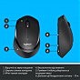 Мышка Logitech M330 Silent plus Black (910-004909) (U0205349)