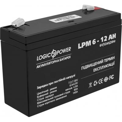 Батарея к ИБП LogicPower LPM 6В 12 Ач (4159) (U0329976)