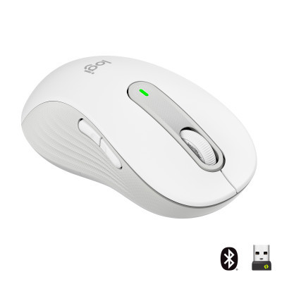 Мышка Logitech Signature M650 L Wireless LEFT Off-White (910-006240) (U0628404)