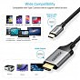 Кабель мультимедийный USB-C to HDMI 1.8m 4K 60Hz Choetech (CH0021-BK) (U0792640)