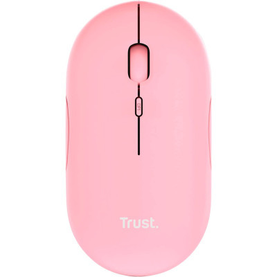 Мышка Trust Puck Wireless/Bluetooth Silent Pink (24125) (U0815857)