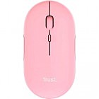 Мышка Trust Puck Wireless/Bluetooth Silent Pink (24125)