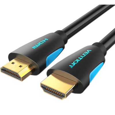 Кабель мультимедийный HDMI to HDMI 15.0m V2.0 4K 30Hz PVC Vention (VAA-M02-B1500) (U0955492)