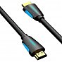 Кабель мультимедийный HDMI to HDMI 15.0m V2.0 4K 30Hz PVC Vention (VAA-M02-B1500) (U0955492)