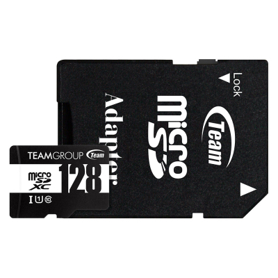 Карта памяти Team 128Gb microSDHC class 10 (TUSDX128GCL10U03) (U0961377)