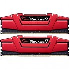 Модуль памяти для компьютера DDR4 8GB (2x4GB) 2400 MHz RipjawsV Red G.Skill (F4-2400C15D-8GVR)