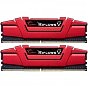 Модуль пам'яті для комп'ютера DDR4 8GB (2x4GB) 2400 MHz RipjawsV Red G.Skill (F4-2400C15D-8GVR) (U0267398)