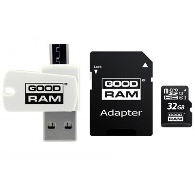 Карта памяти Goodram 32GB microSDHC class 10 UHS-I (M1A4-0320R12) (U0421949)