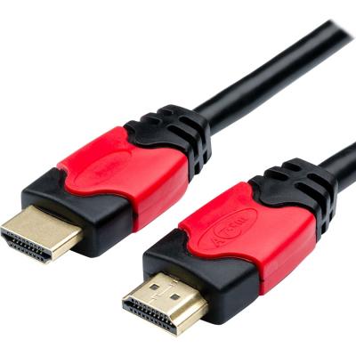 Кабель мультимедийный HDMI to HDMI 30.0m V2.0 Red/Gold Atcom (24930) (U0465125)