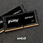 Модуль памяти для ноутбука SoDIMM DDR4 32GB 3200 MHz Fury Impact Kingston Fury (ex.HyperX) (KF432S20IB/32) (U0559502)