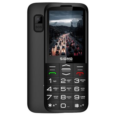 Мобильный телефон Sigma Comfort 50 Grace Type-C Black (4827798121818) (U0752527)