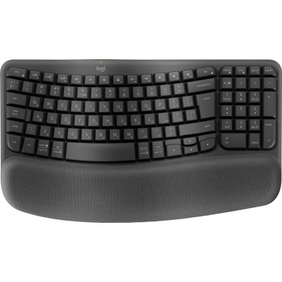 Клавиатура Logitech Wave Keys Bluetooth/Wireless Black (920-012304) (U0919700)