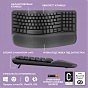 Клавиатура Logitech Wave Keys Bluetooth/Wireless Black (920-012304) (U0919700)