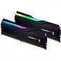 Модуль памяти для компьютера DDR5 32GB (2x16GB) 7200 MHz Trident Z5 RGB G.Skill (F5-7200J3445G16GX2-TZ5RK) (U0788096)