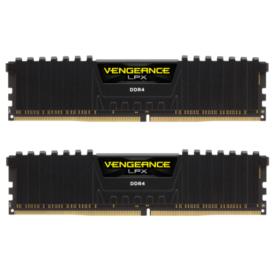 Модуль памяти для компьютера DDR4 64GB (2x32GB) 3600 MHz Vengeance LPX Black Corsair (CMK64GX4M2D3600C18) (U0862930)