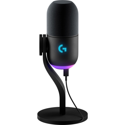 Микрофон Logitech Yeti GX Dynamic RGB Gaming Mic with Lightsync Black (988-000569) (U0946259)