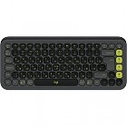 Клавиатура Logitech POP Icon Keys Bluetooth UA Graphite (920-013157)