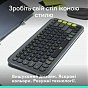 Клавиатура Logitech POP Icon Keys Bluetooth UA Graphite (920-013157) (U0972301)